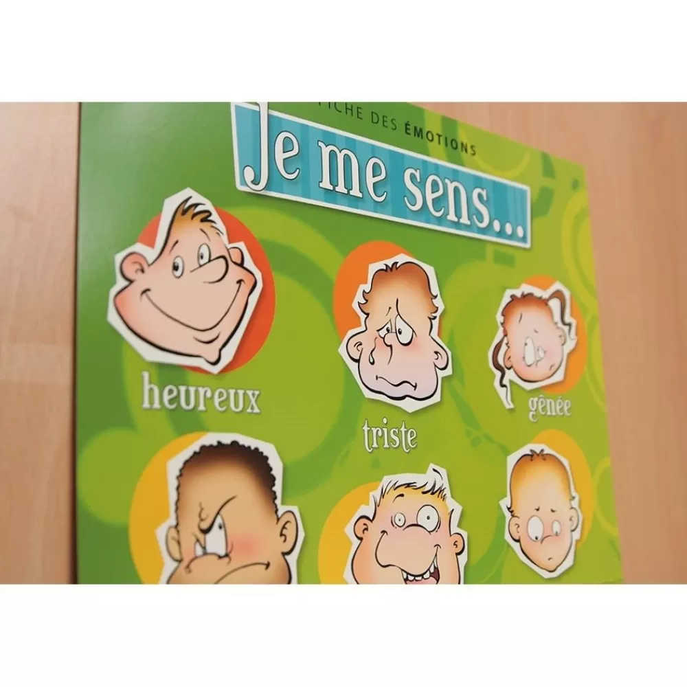AFFICHE DES ÉMOTIONS-HOPTOYS Discount