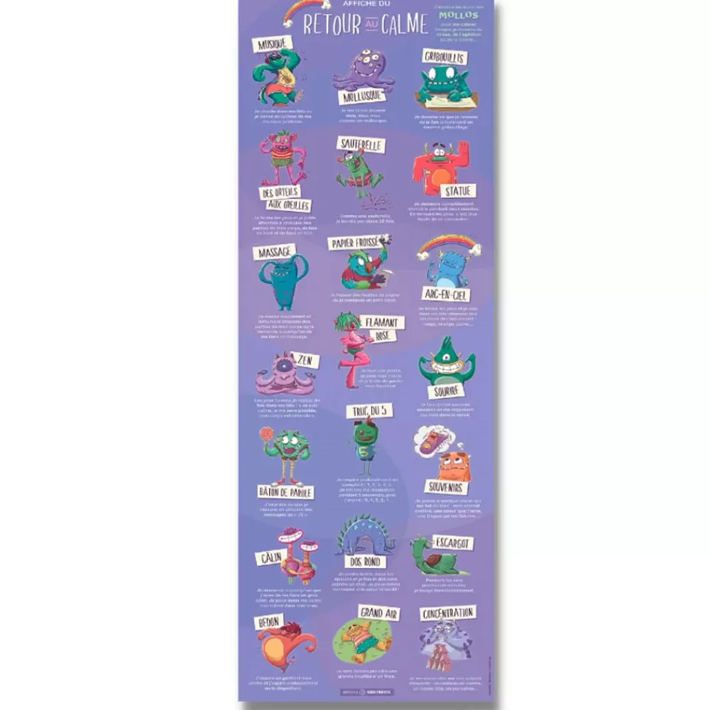Affiche du retour au calme (Nouvelle édition)-HOPTOYS Online