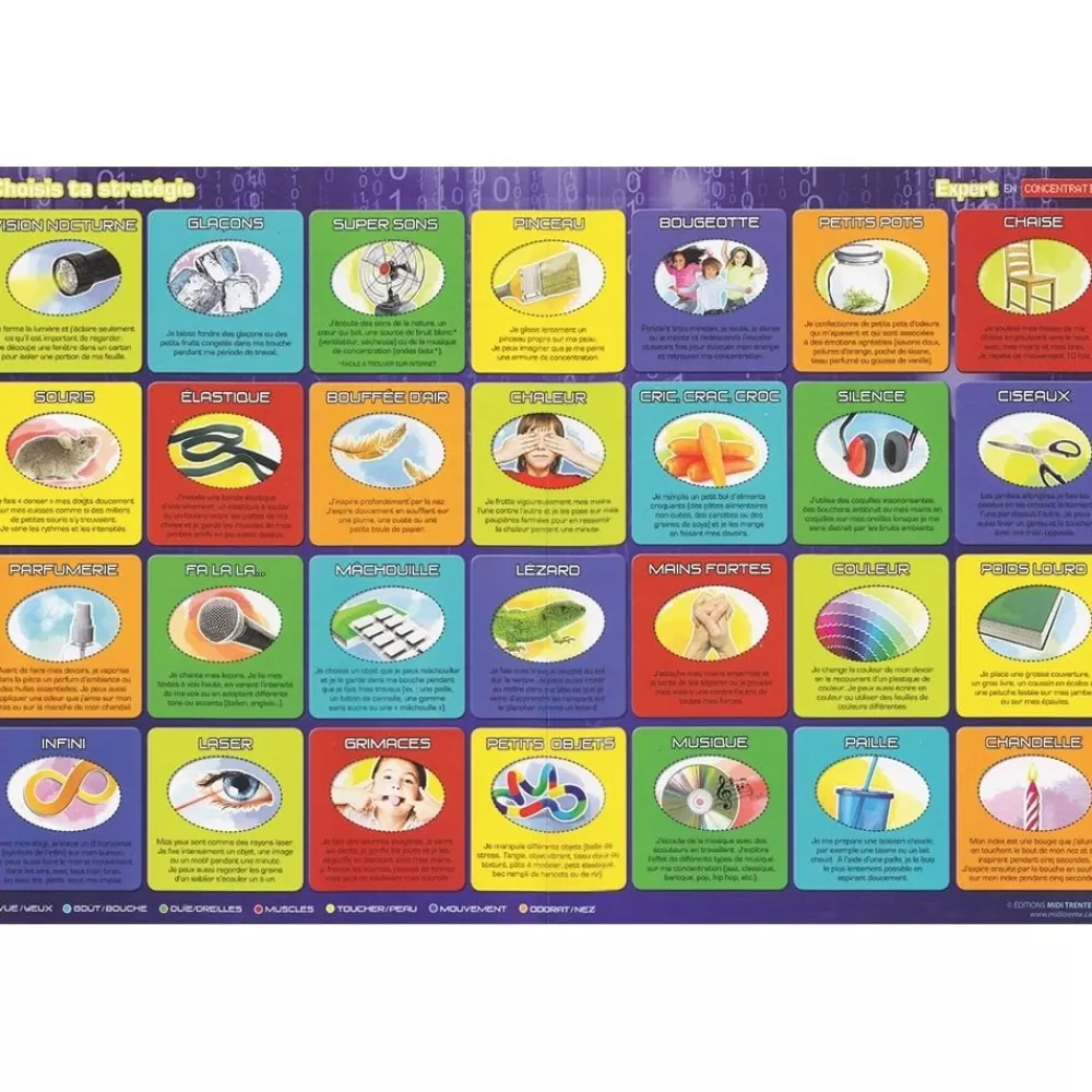 Affiche Expert en concentration --HOPTOYS Sale