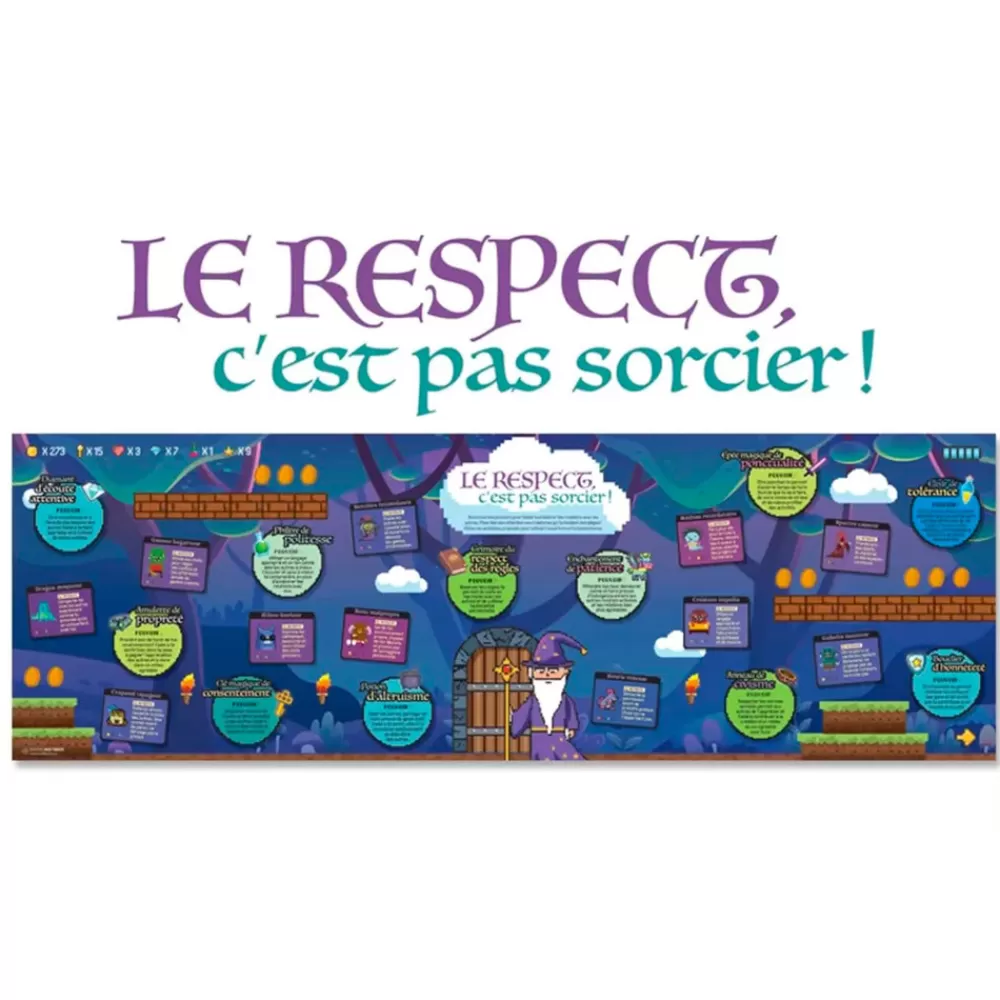 Affiche Le respect, c'est pas sorcier ! --HOPTOYS Flash Sale