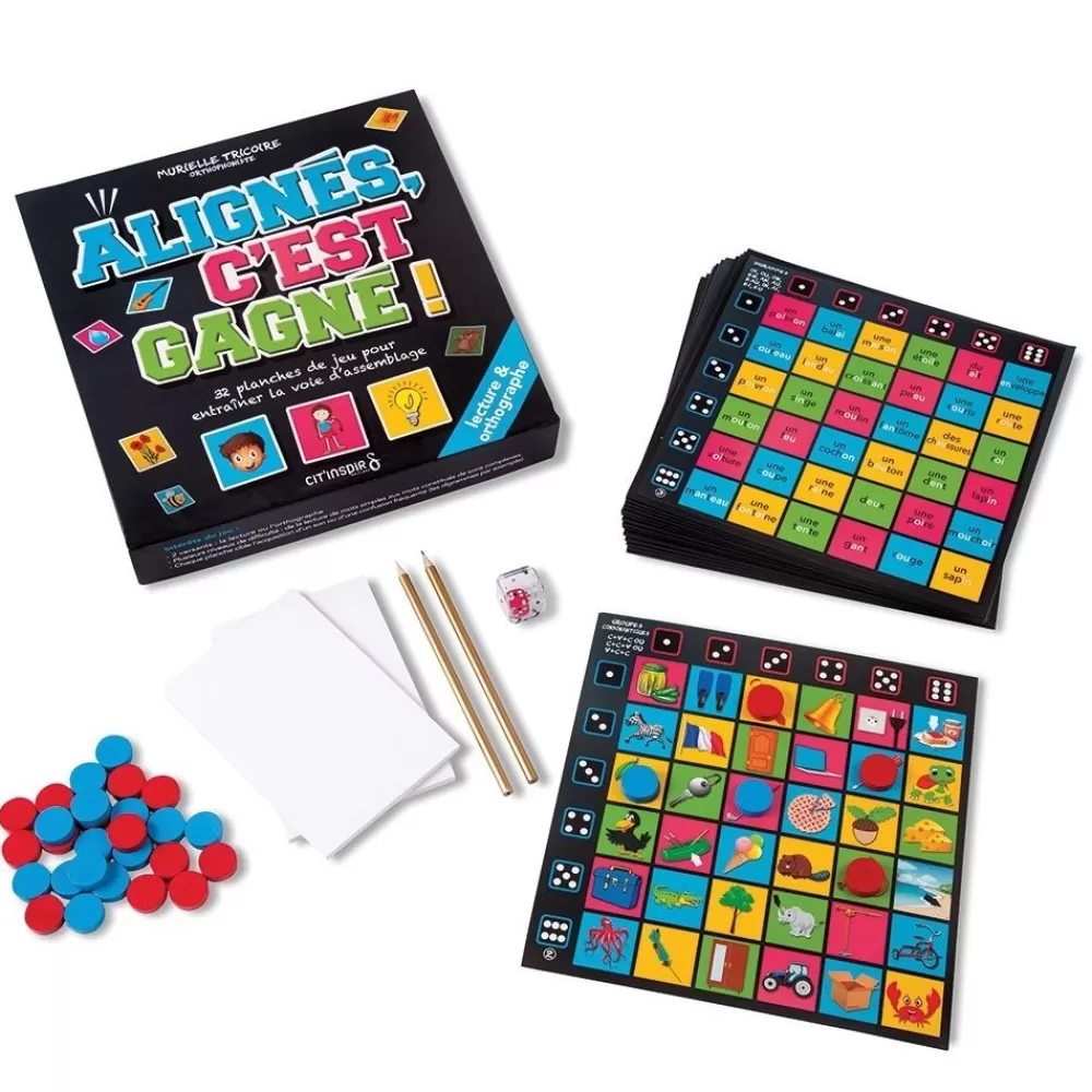 Alignés, c'est gagné ! --HOPTOYS Discount