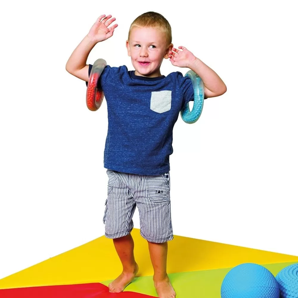 Anneau souple avec billes --HOPTOYS Clearance