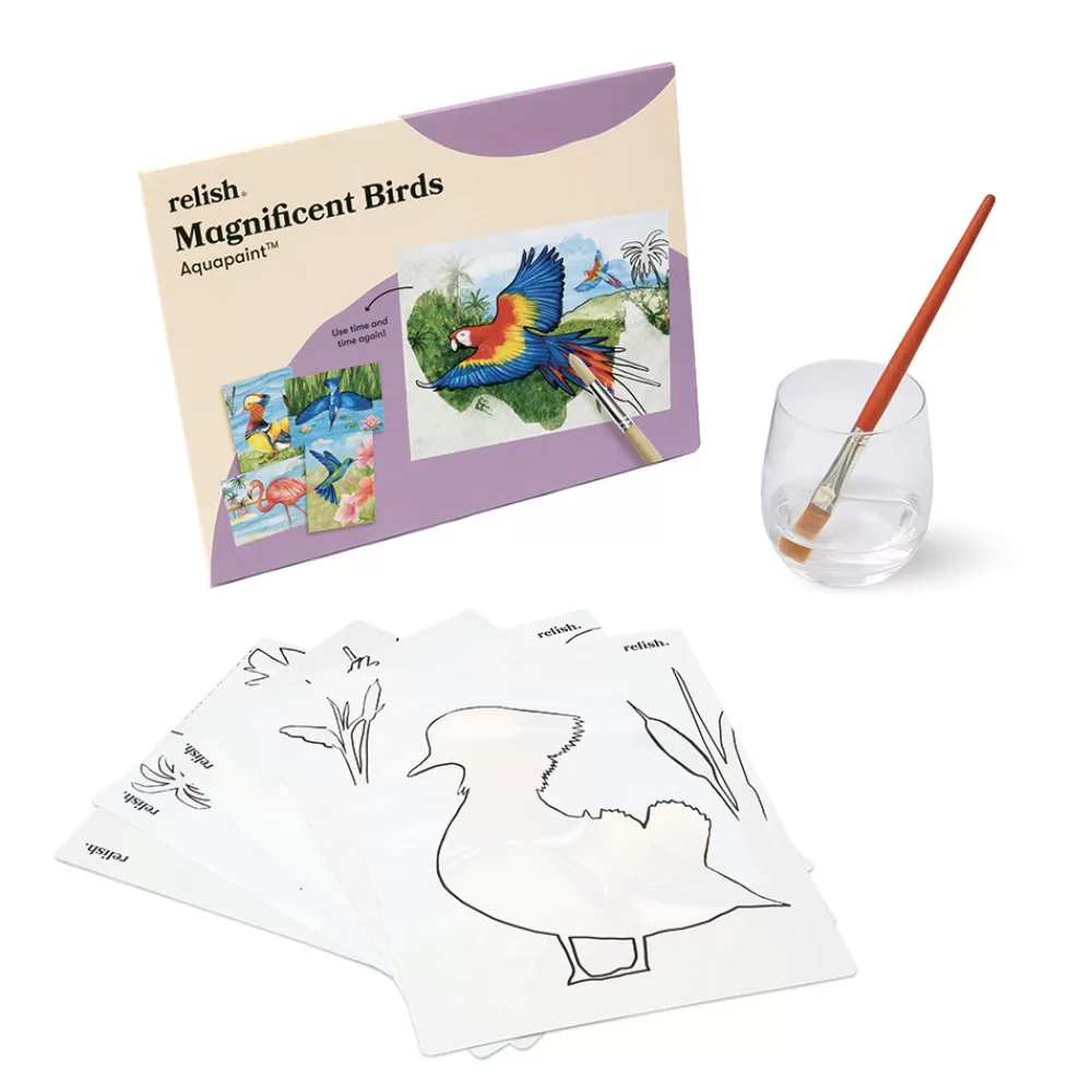 Aquapaint oiseaux magnifiques-HOPTOYS Best