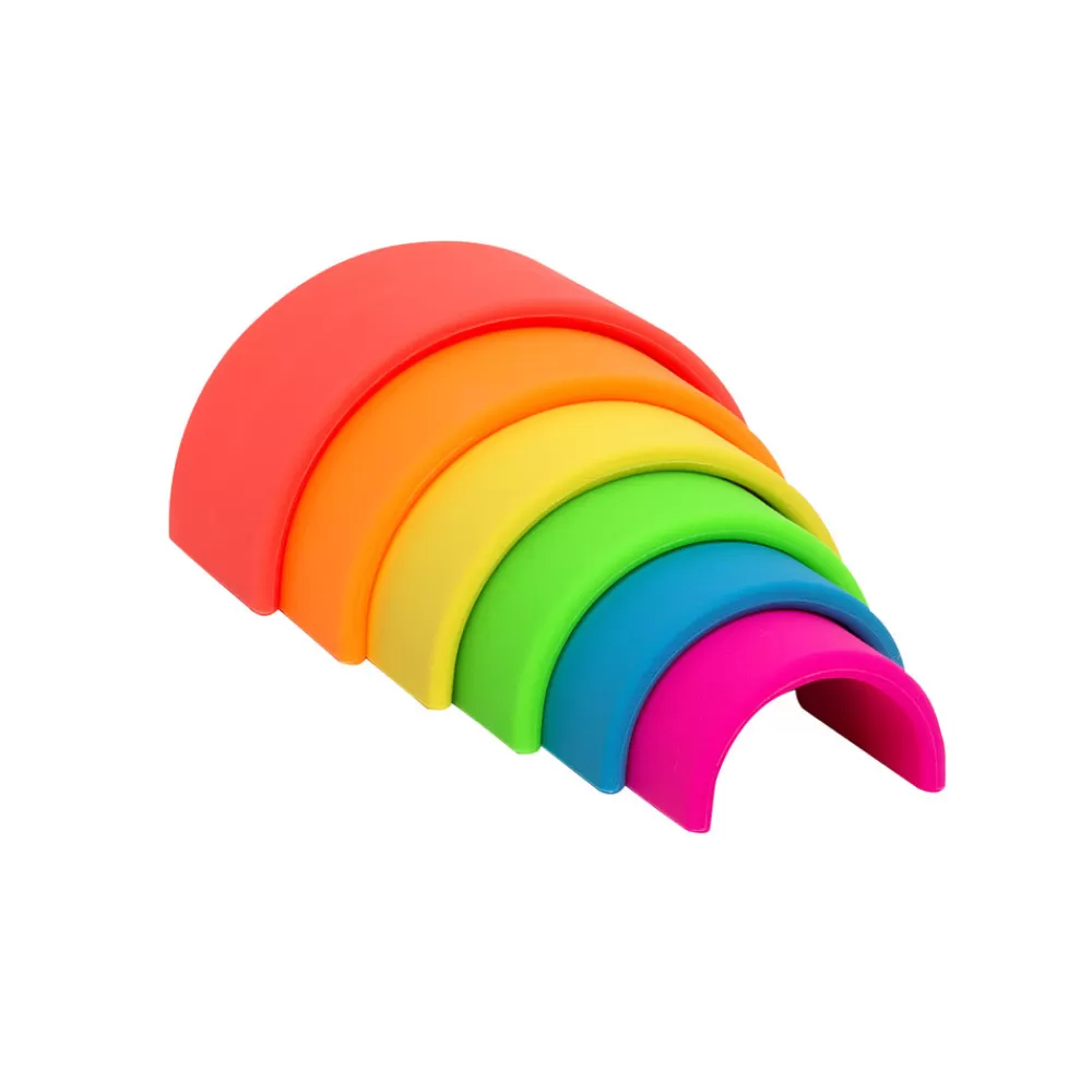 Arc-en-ciel en silicone néon x 6 --HOPTOYS Cheap