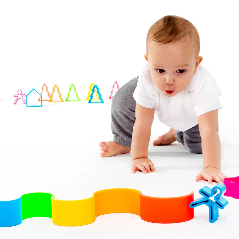 Arc-en-ciel en silicone néon x 6 --HOPTOYS Cheap