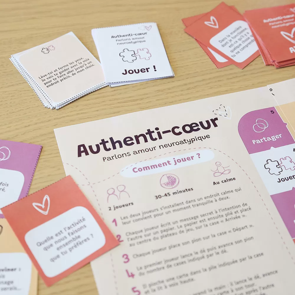Authenti-cœur - Parlons amour neuroatypique-HOPTOYS Store