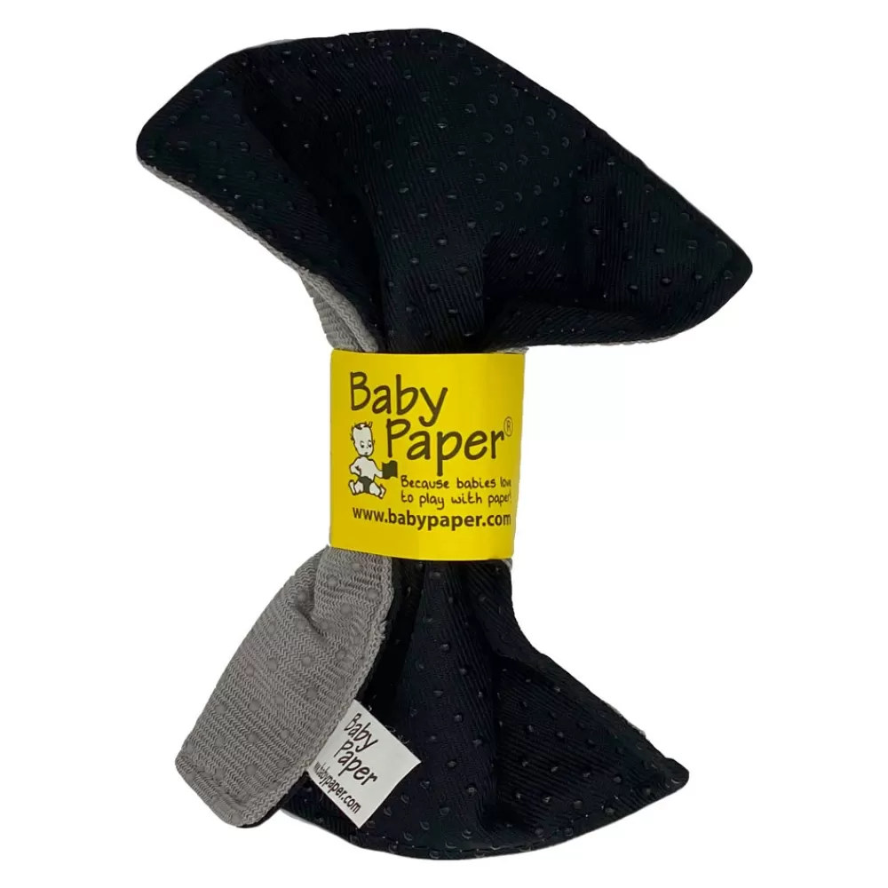Baby Paper - Noir/Gris texturé-HOPTOYS Online