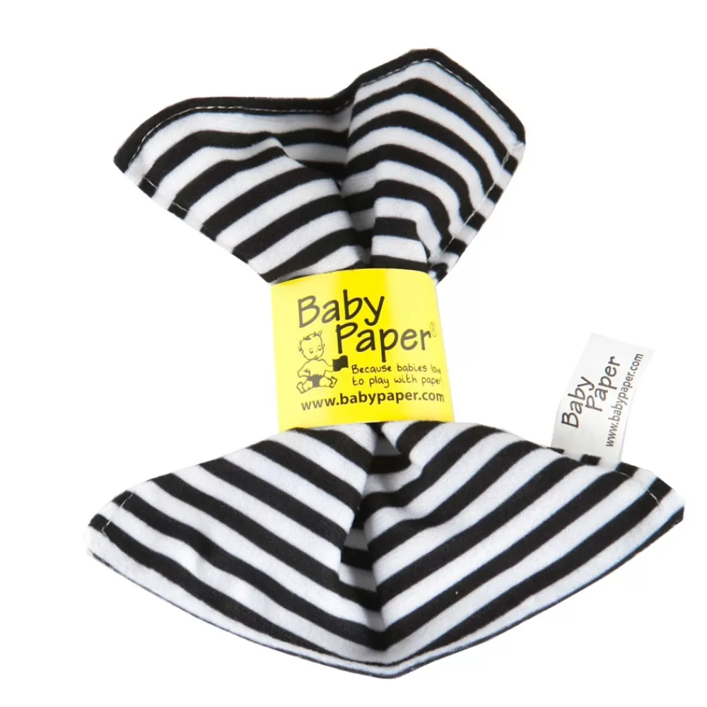Baby Paper - Rayures Noires/Blanches-HOPTOYS Best Sale