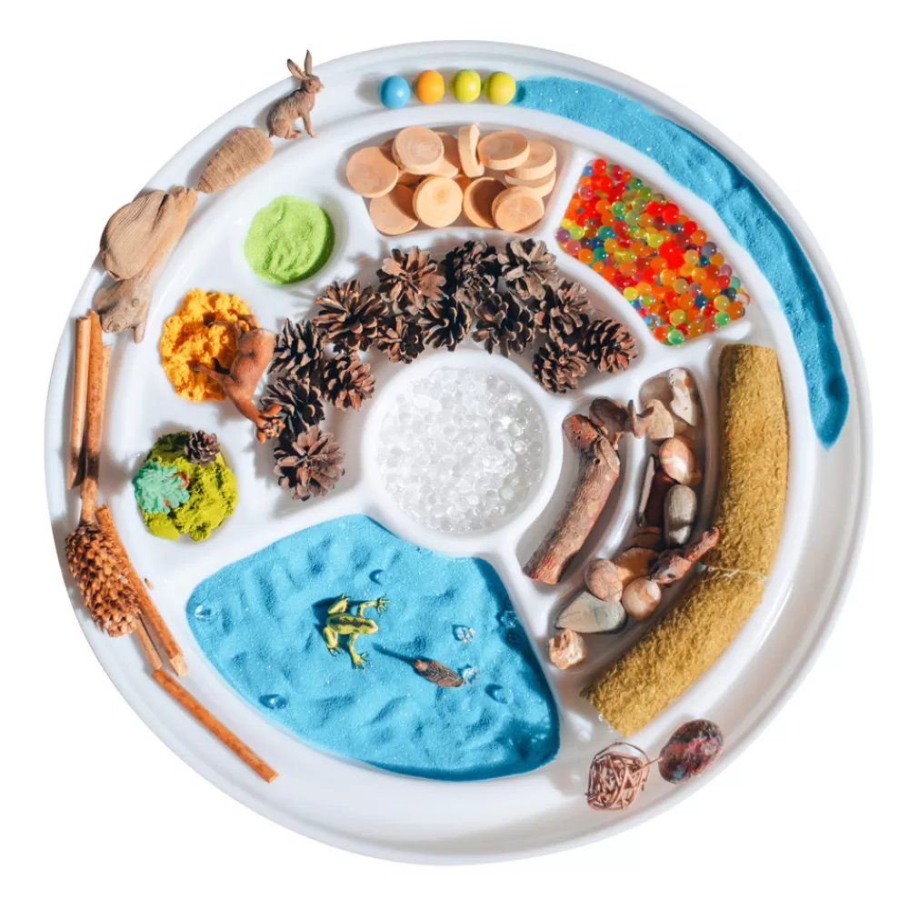 Bac d'exploration rond Magic Light-HOPTOYS Clearance
