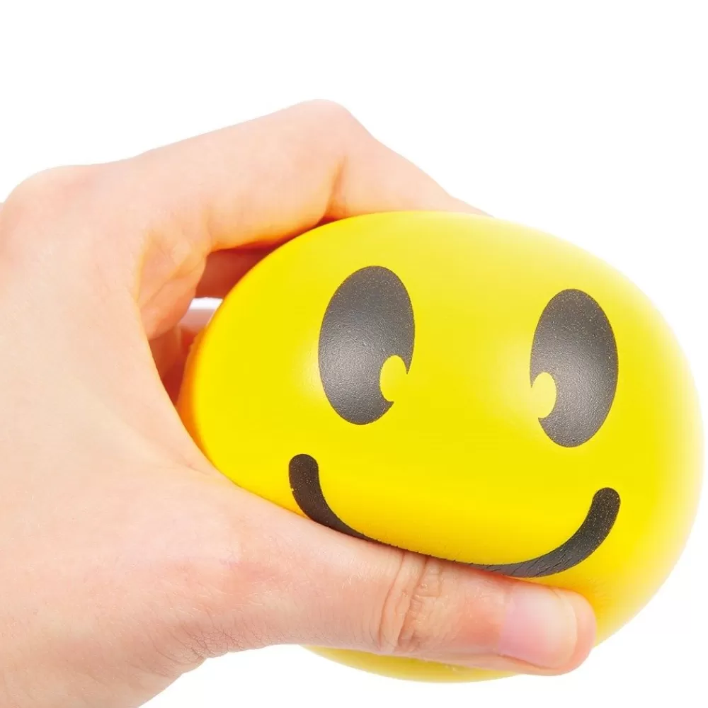 Balle anti-stress smiley --HOPTOYS Store