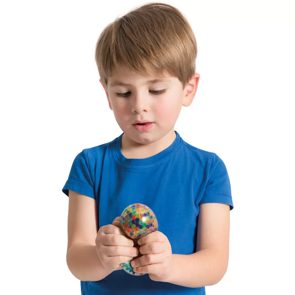 Balles à triturer multicolore par 6 --HOPTOYS Fashion