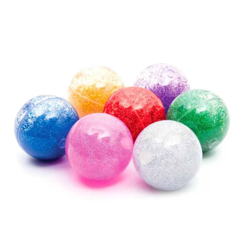Balles paillettes par 7 --HOPTOYS Best Sale