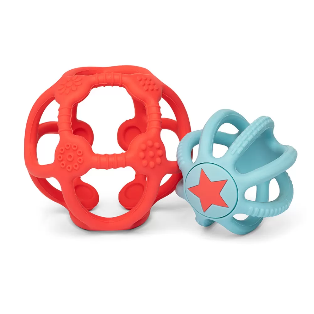 Balles sensorielles - orange et bleu-HOPTOYS Best Sale