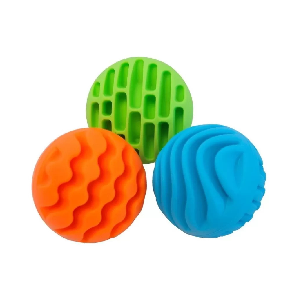 Balles sensory rollers par 3 --HOPTOYS New