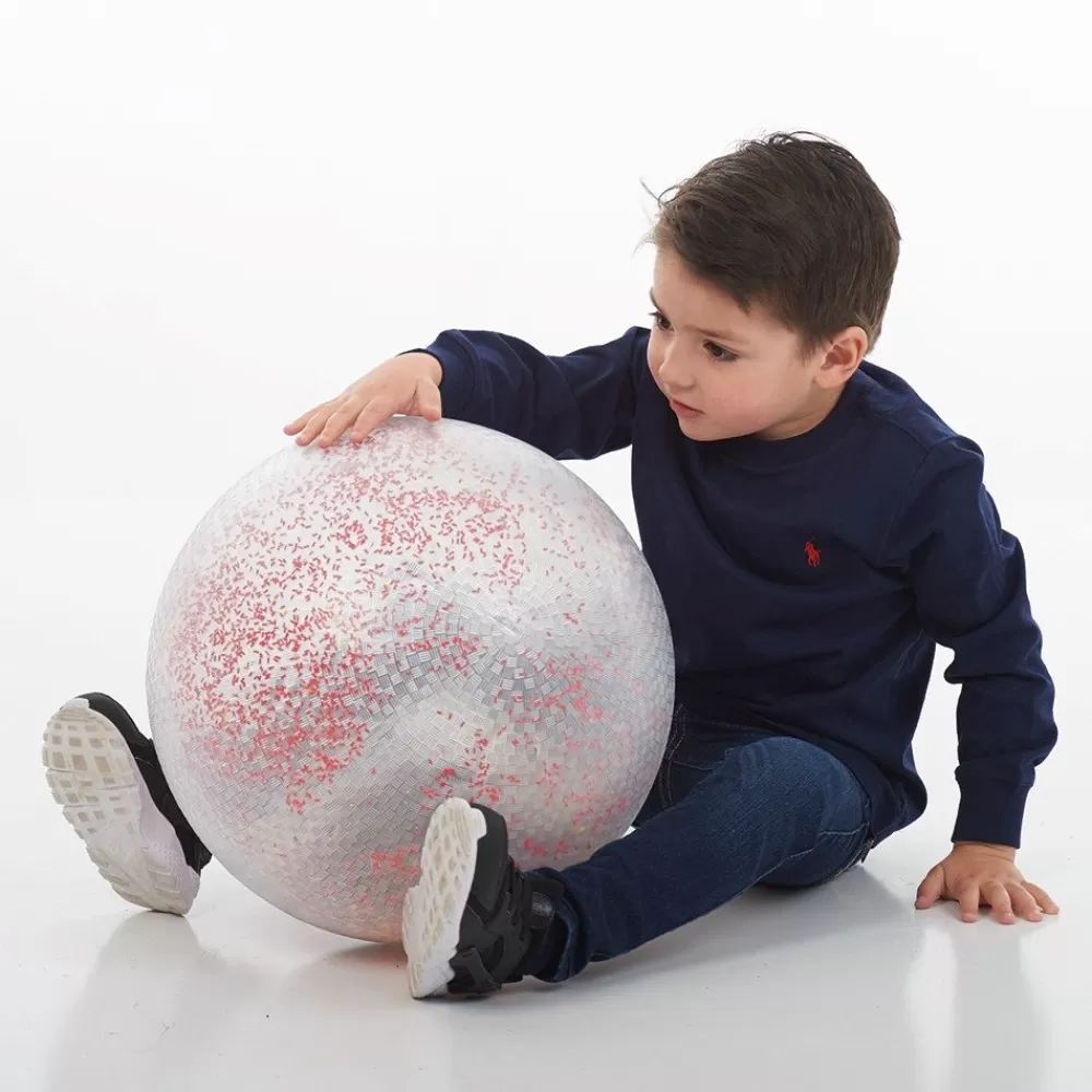 Ballon transparent confettis --HOPTOYS Online