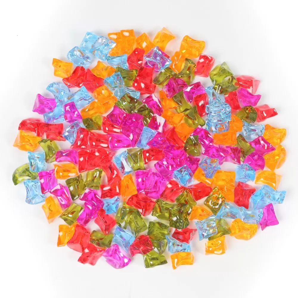 Bijoux colorés translucides-HOPTOYS Store
