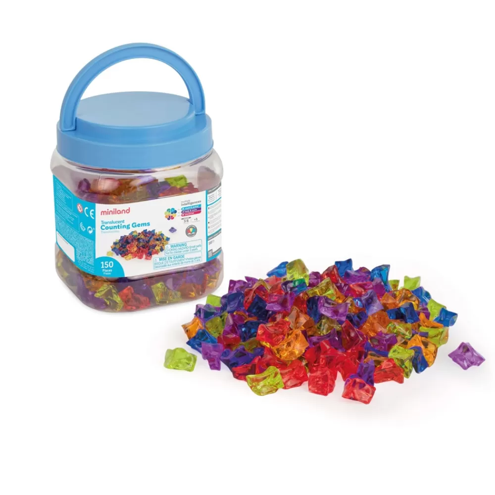 Bijoux colorés translucides-HOPTOYS Store