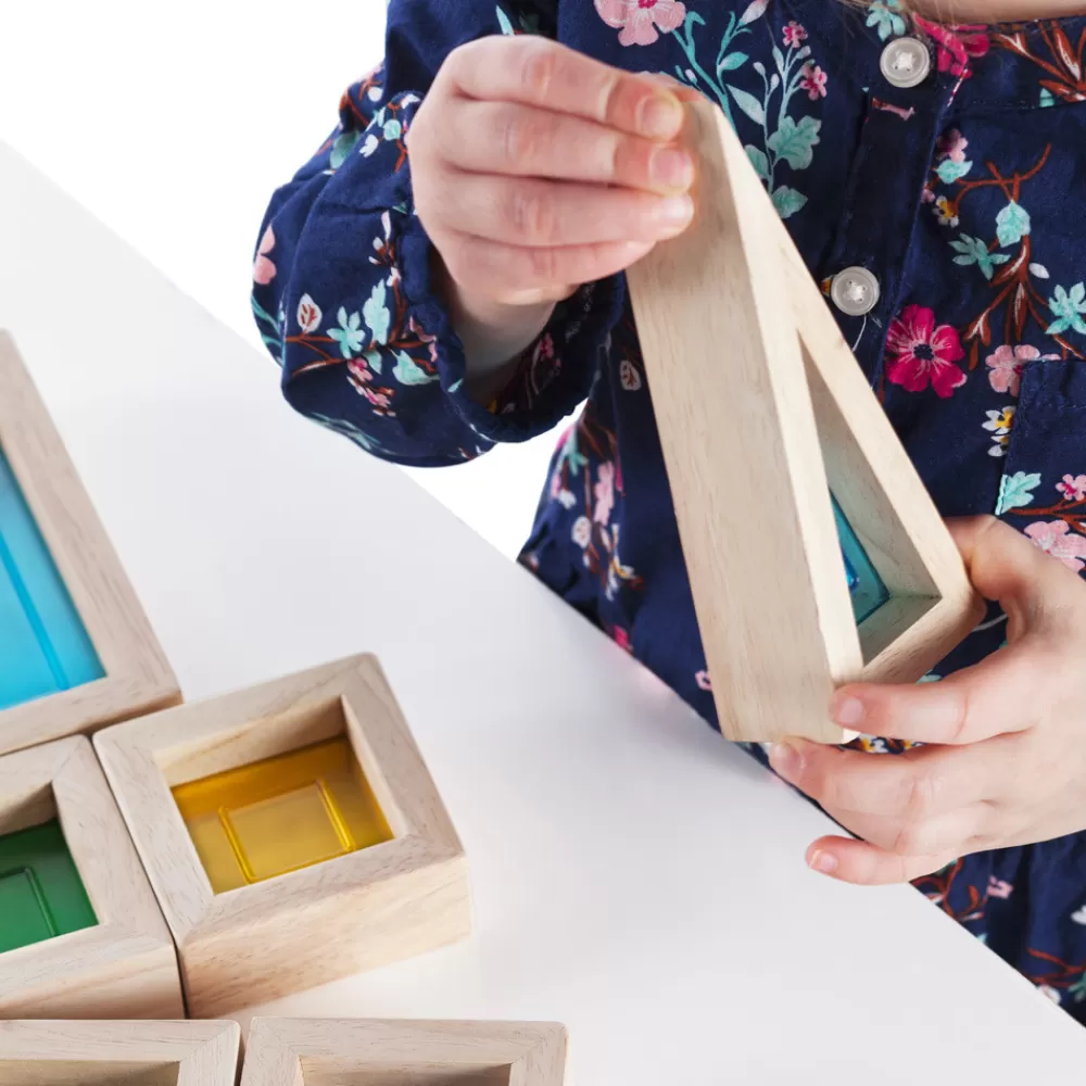 Blocs de construction multicolores --HOPTOYS Cheap