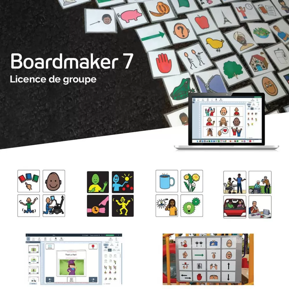 Boardmaker 7 - licence de groupe --HOPTOYS New