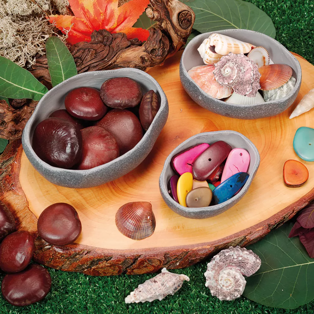 Bols nature par 3 --HOPTOYS Cheap