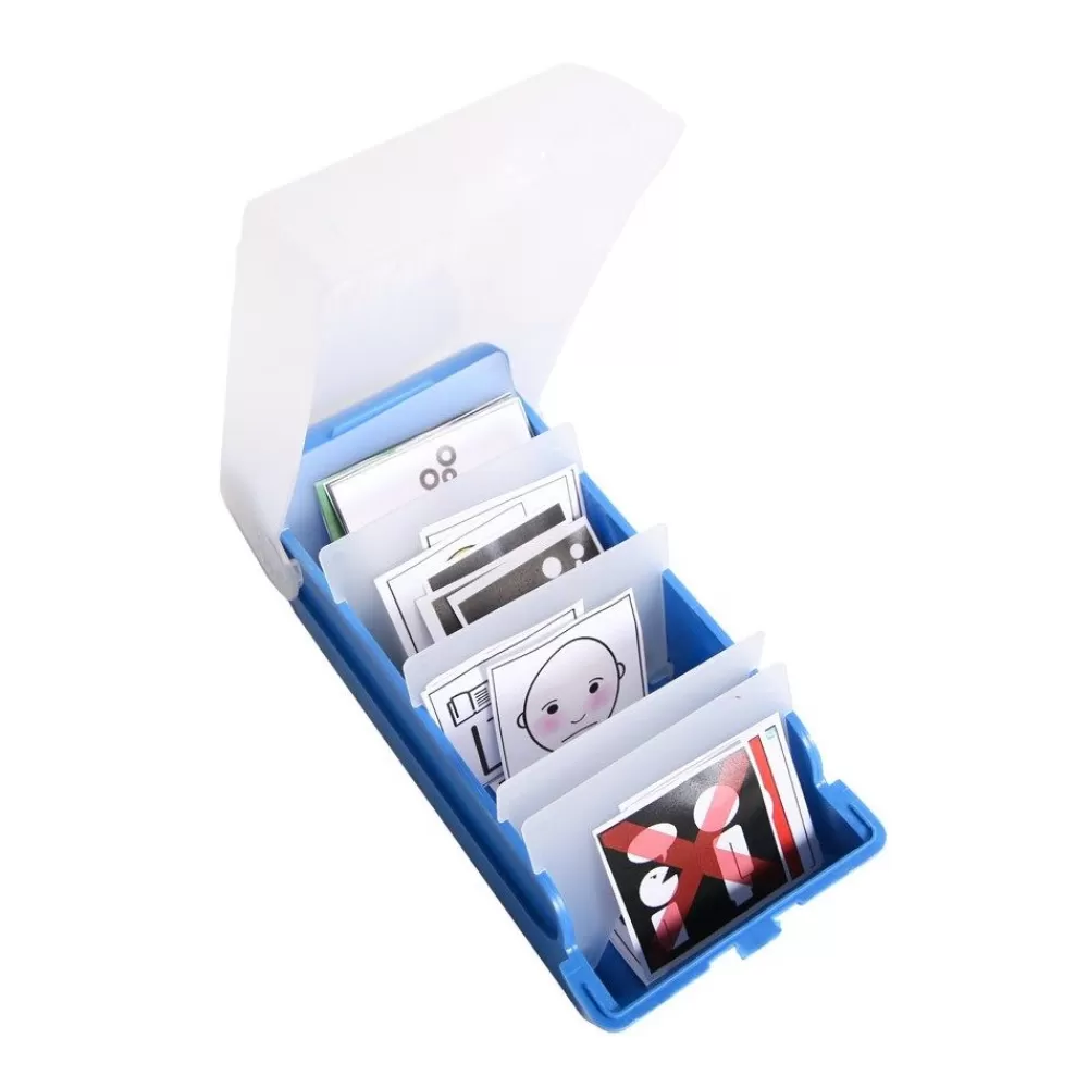 Boîte de rangement pictogrammes --HOPTOYS Cheap