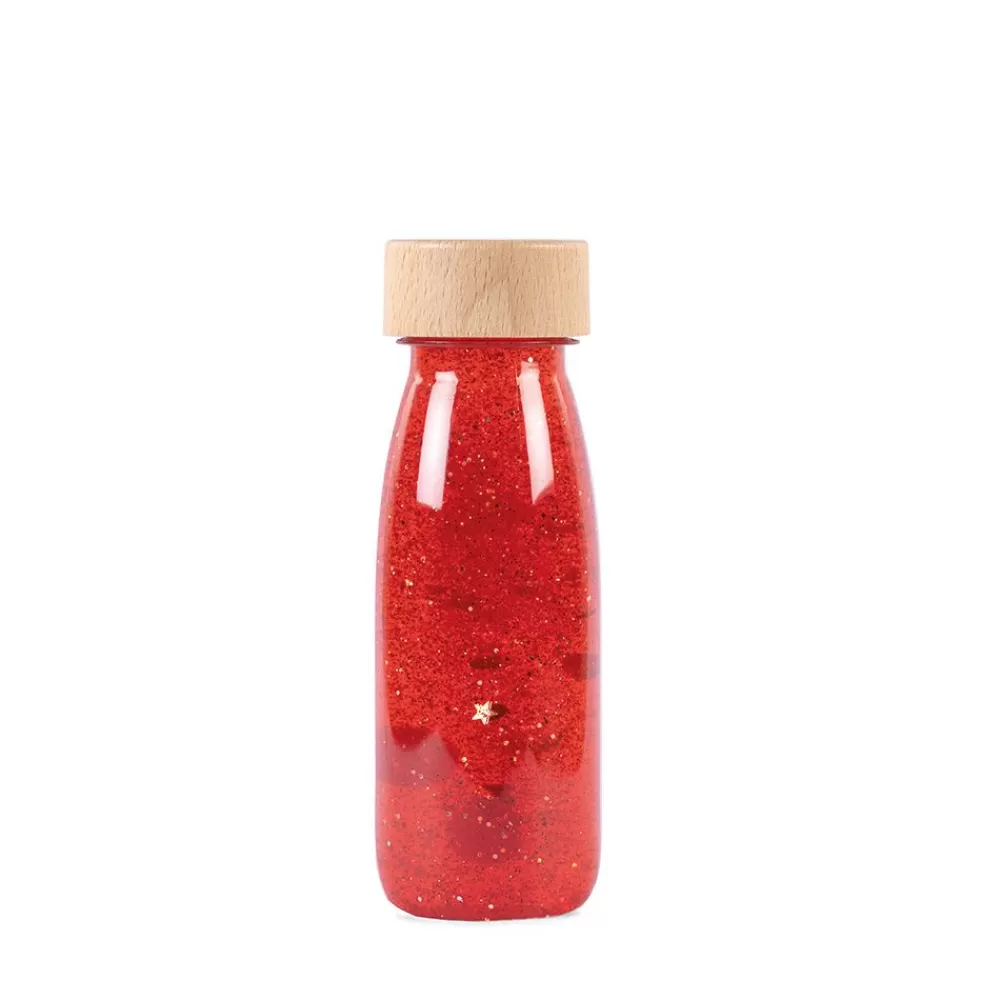 Bouteille sensorielle Float - rouge-HOPTOYS Discount