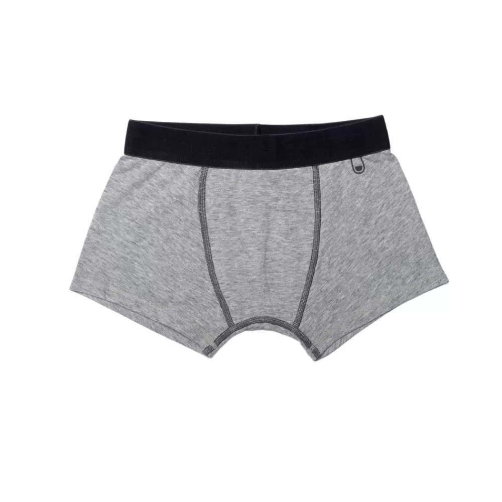 Boxers garçon ultra doux gris - Lot de 2-HOPTOYS Outlet