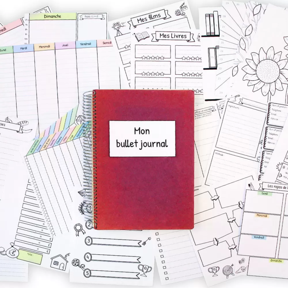 Bullet journal 2025-HOPTOYS Fashion