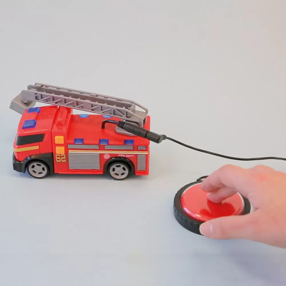 Camion de pompier adapté son et lumière-HOPTOYS Outlet
