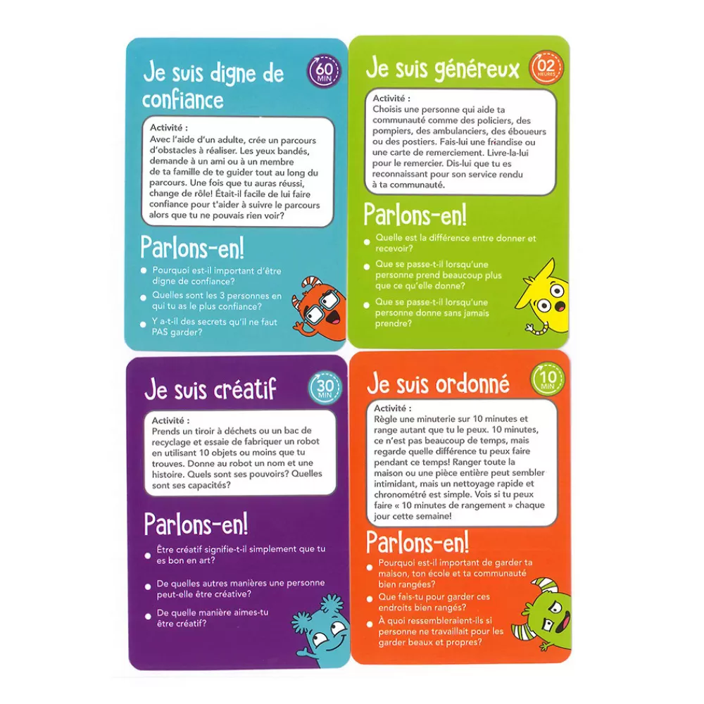 Carte de renforcement de la confiance en soi-HOPTOYS Fashion