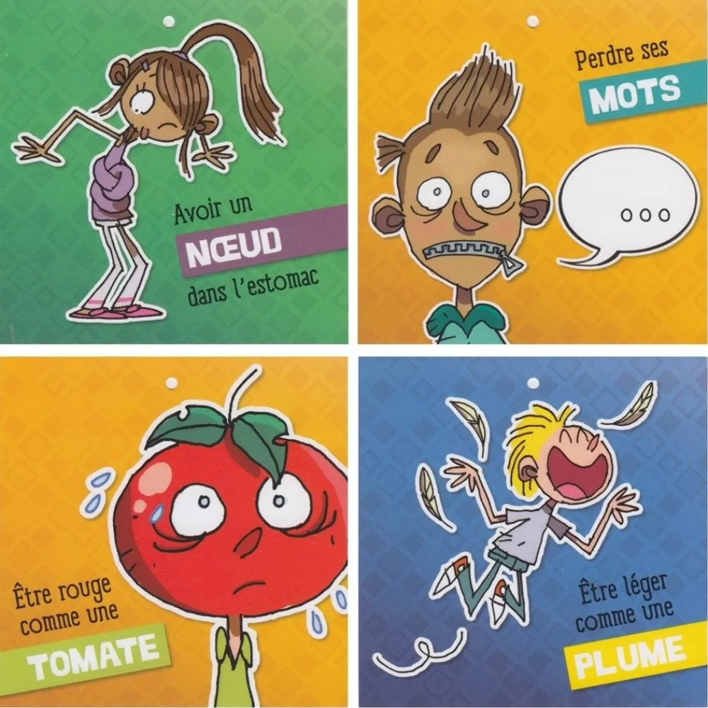 Cartons des sensations physiques --HOPTOYS Best
