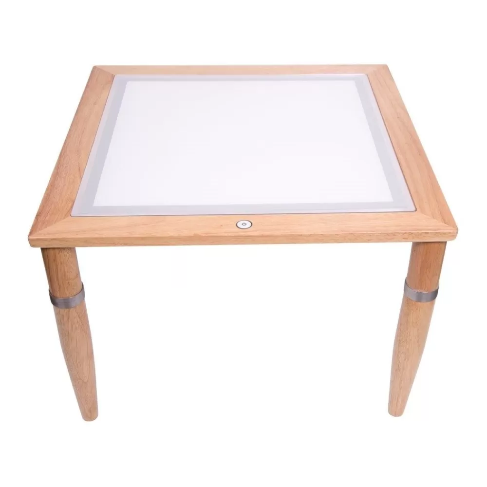 Console bois avec table lumineuse --HOPTOYS Sale