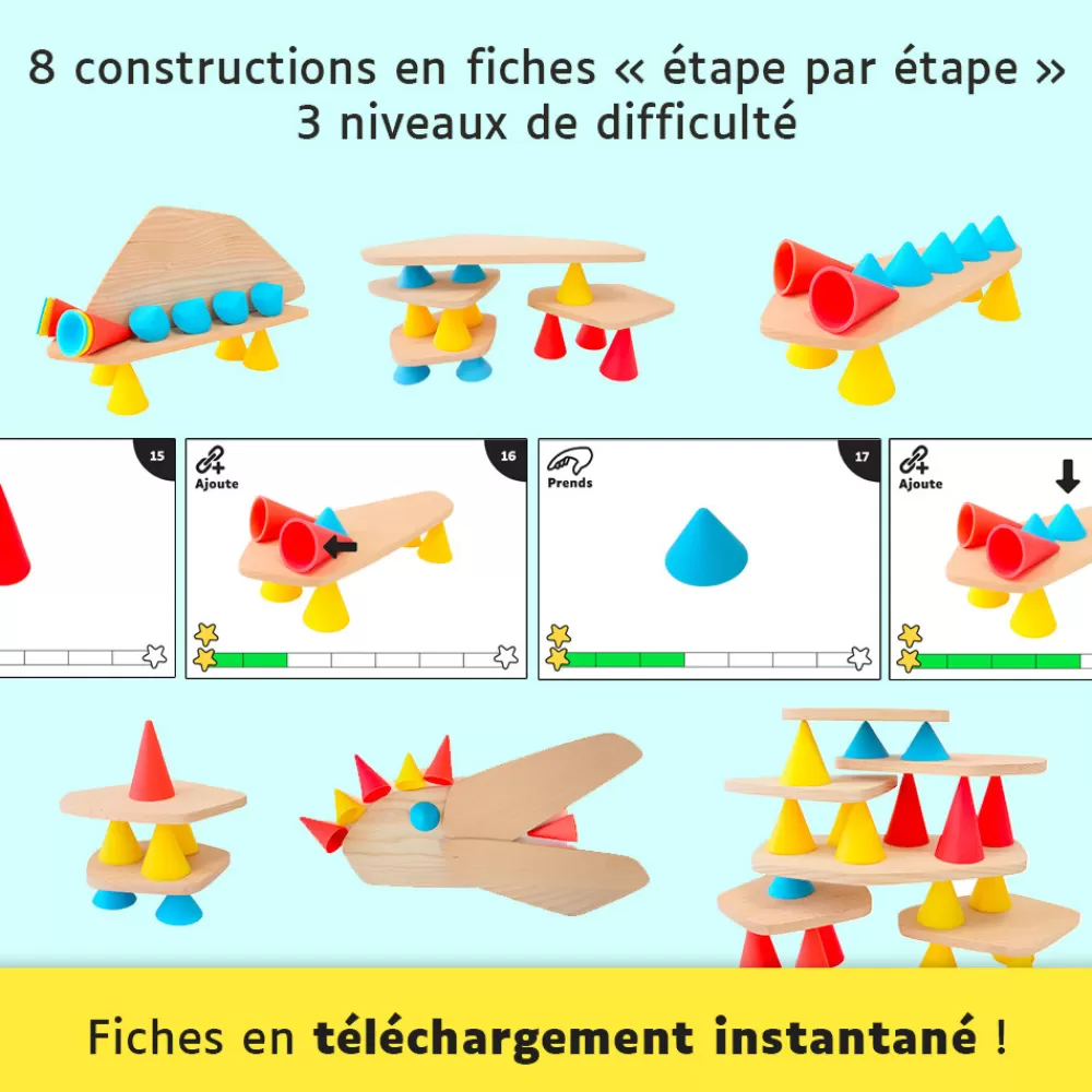 Constructions étape par étape - Piks-HOPTOYS New