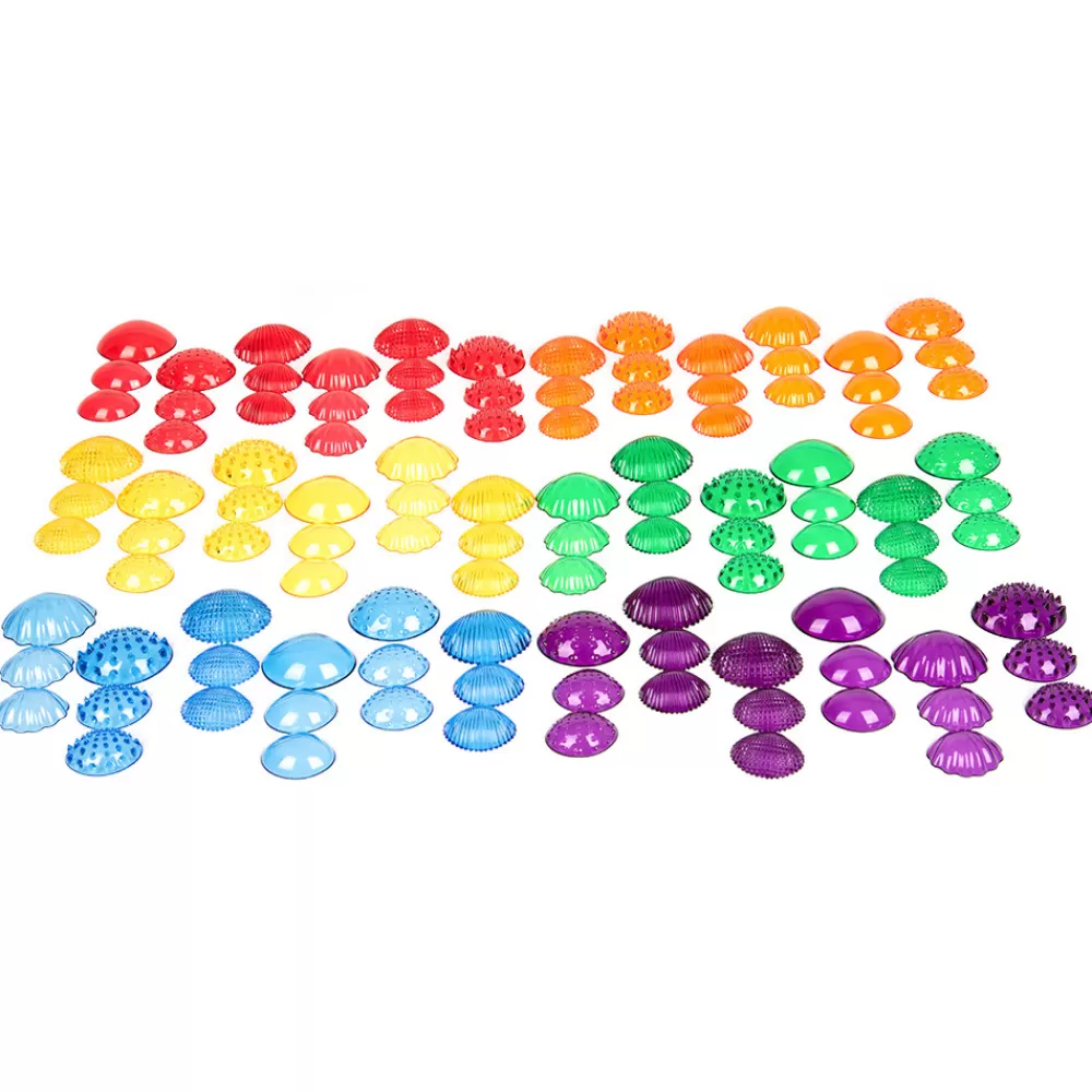 Coquillages multicolores tactiles par 108 --HOPTOYS New