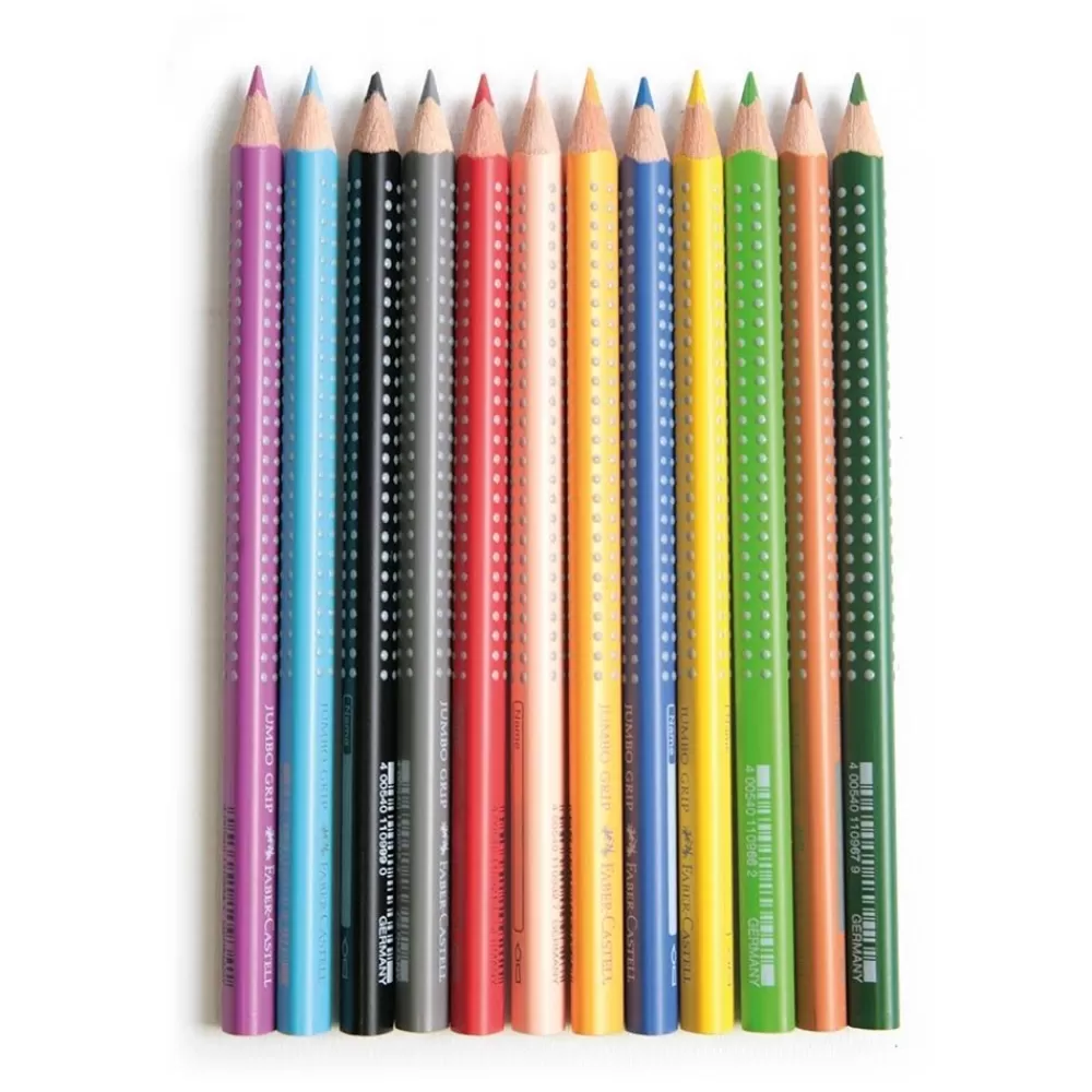 CRAYONS DE COULEURS JUMBO GRIP-HOPTOYS Clearance