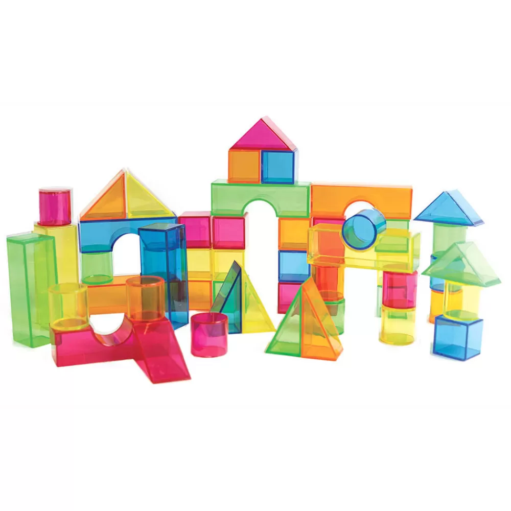 CUBES TRANSLUCIDES MULTICOLORES PAR 50-HOPTOYS Fashion