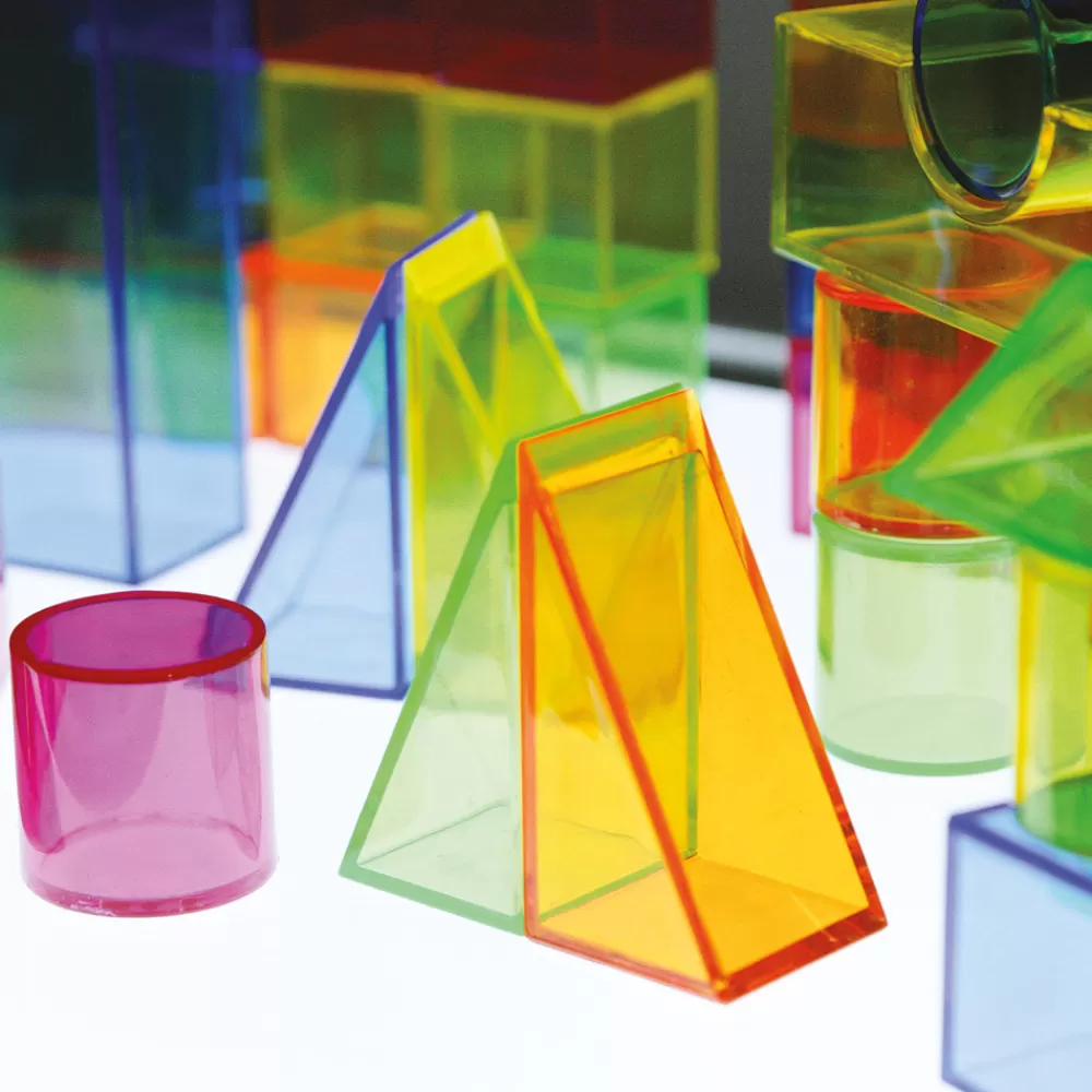 CUBES TRANSLUCIDES MULTICOLORES PAR 50-HOPTOYS Fashion
