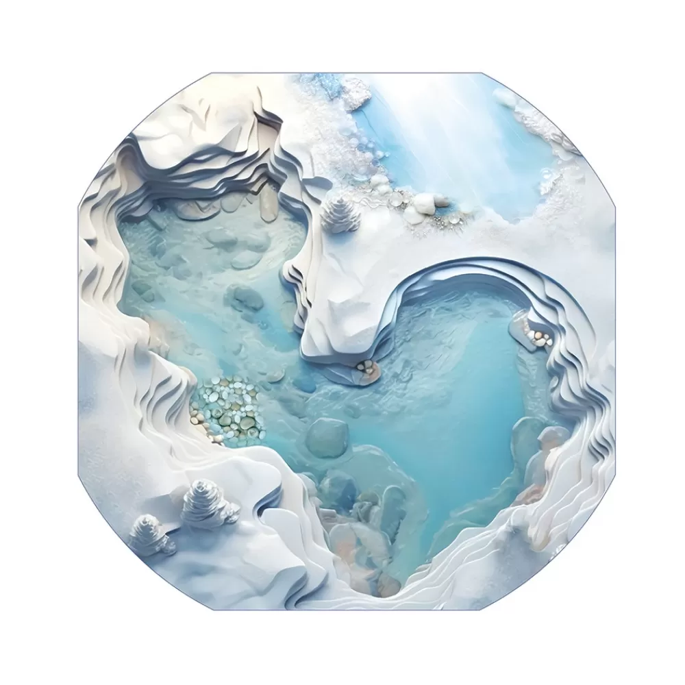 Décor monde hivernal pour bac d'exploration-HOPTOYS Best Sale