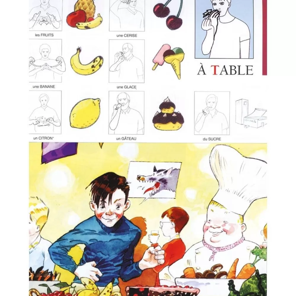 DICTIONNAIRE BILINGUE POUR ENFANTS LSF/F-HOPTOYS Cheap