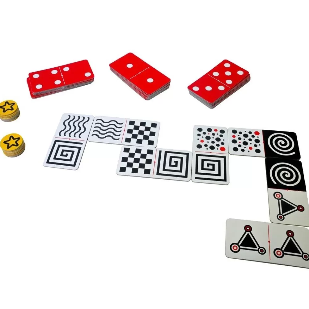 Domino tacto-visuel --HOPTOYS Outlet
