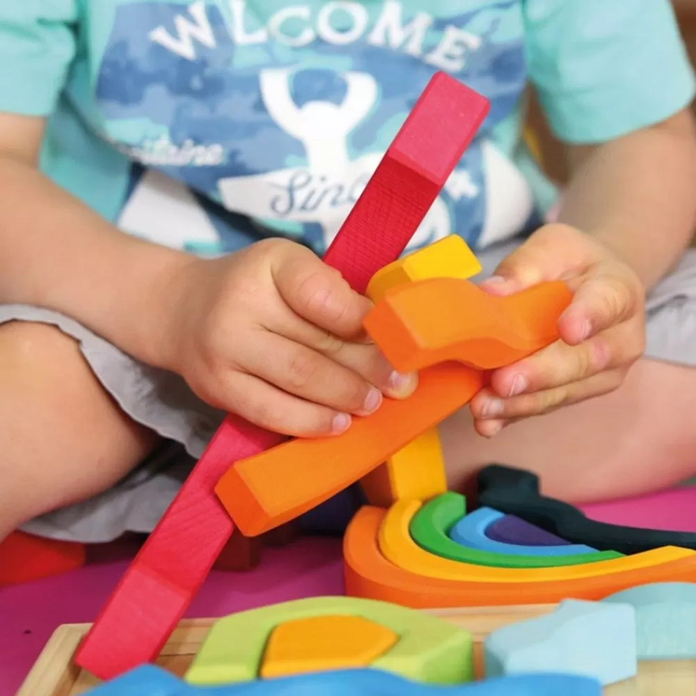 Eléments de construction multicolore --HOPTOYS Clearance