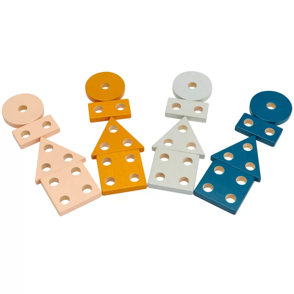 Empilages géométriques couleurs tendresse-HOPTOYS Online