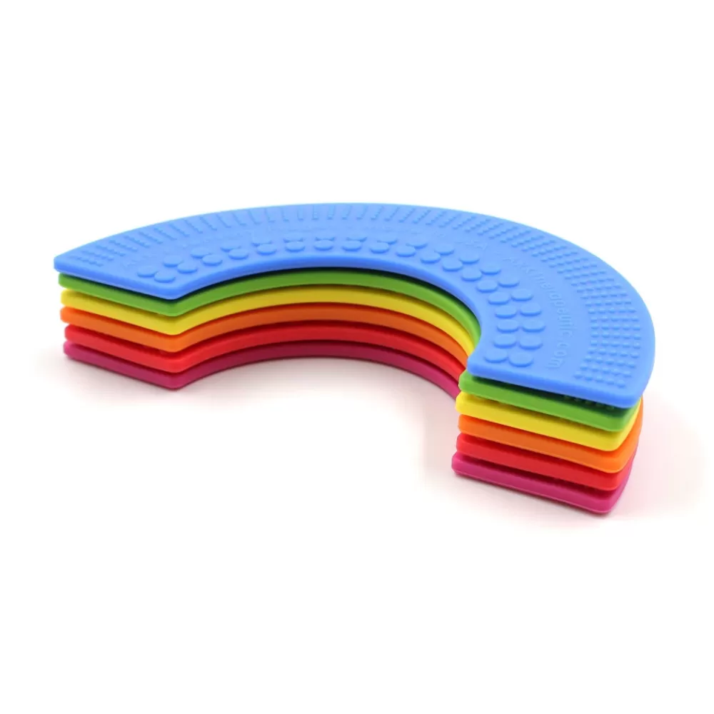 Fidget à mâchouiller arc-en-ciel-HOPTOYS Outlet