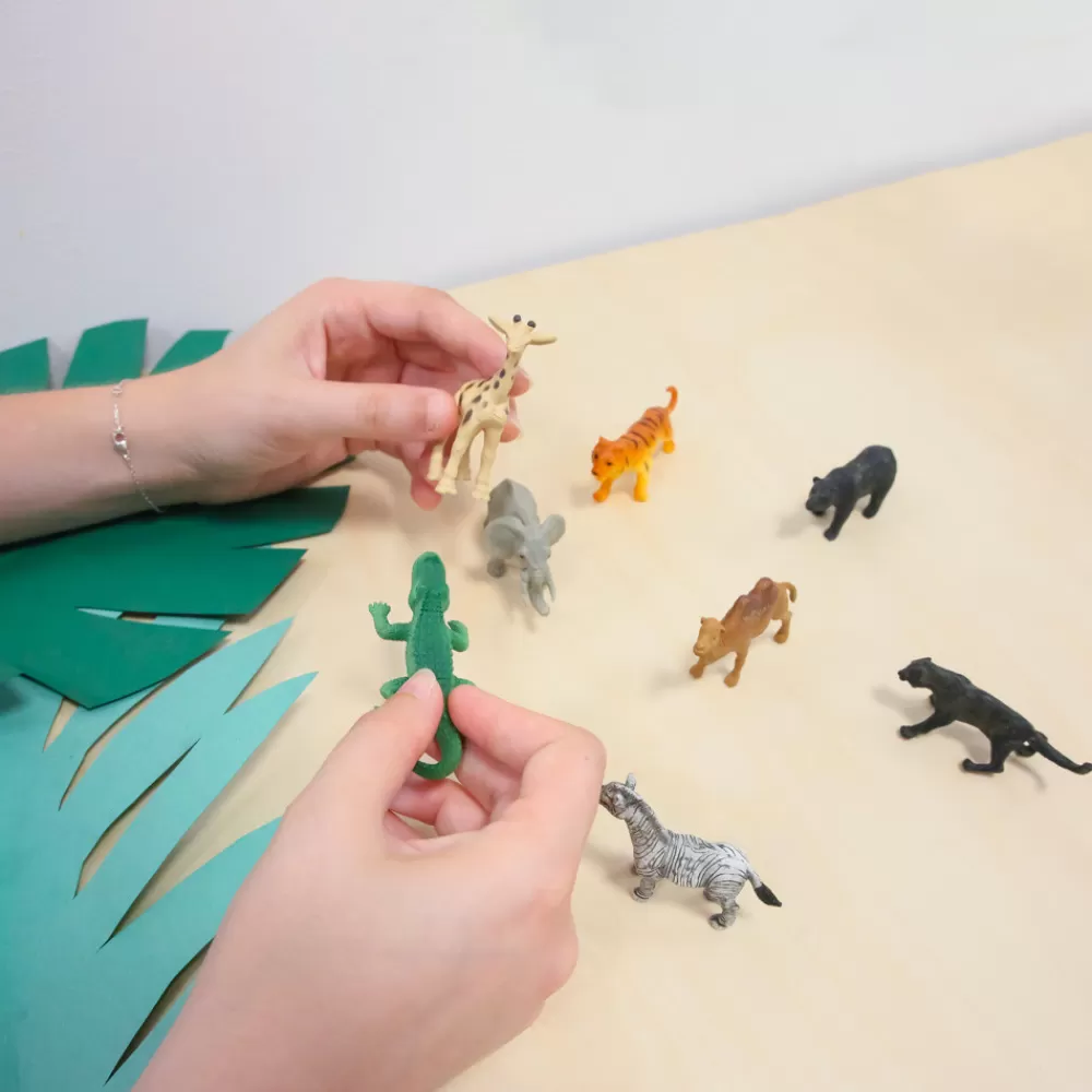 Figurines animaux sauvages --HOPTOYS Sale