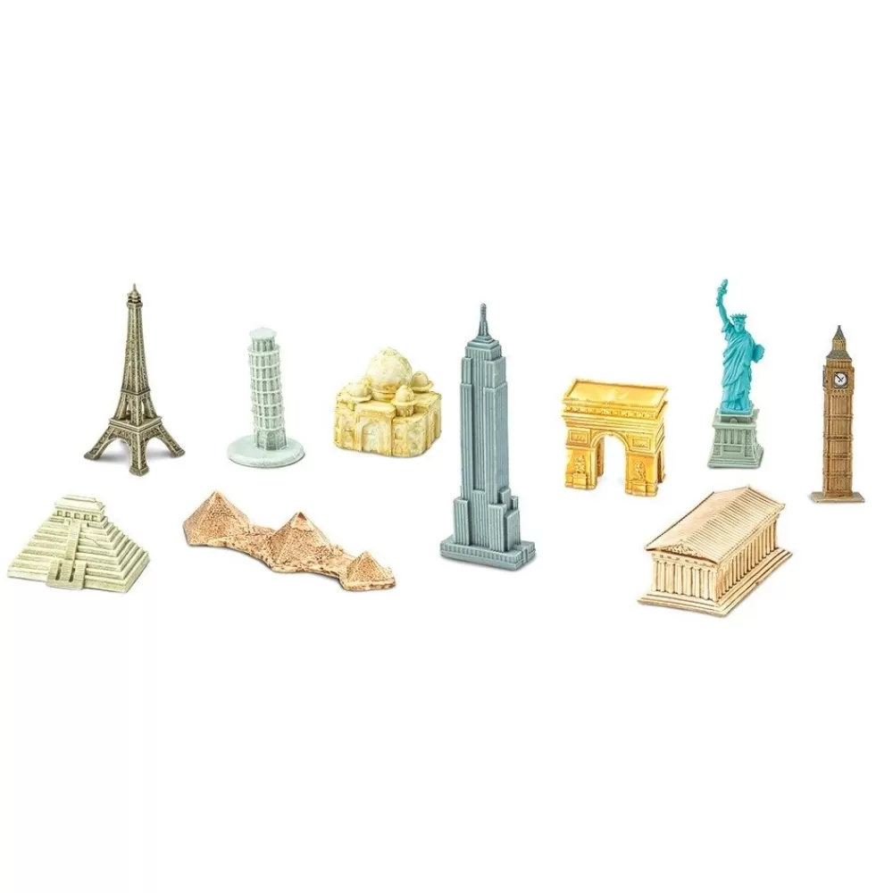 Figurines monuments autour du monde --HOPTOYS New