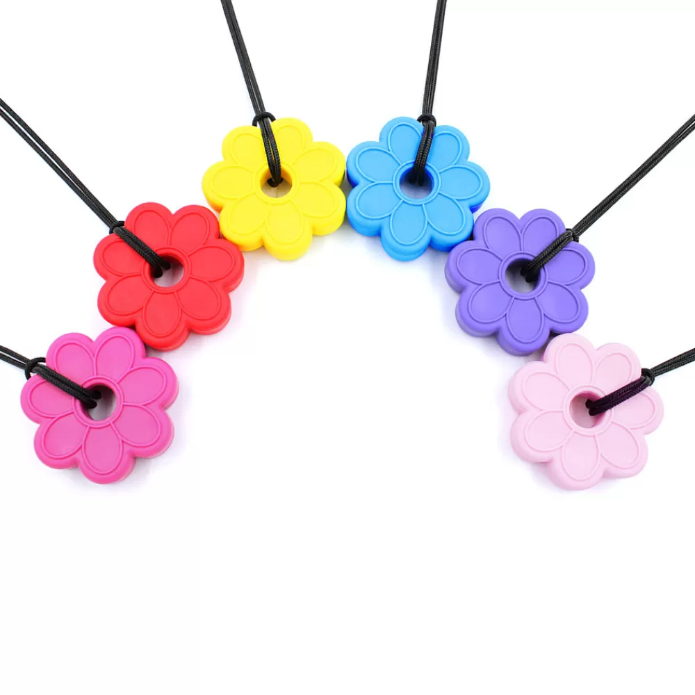 FLEUR - COLLIER DE MASTICATION-HOPTOYS Cheap