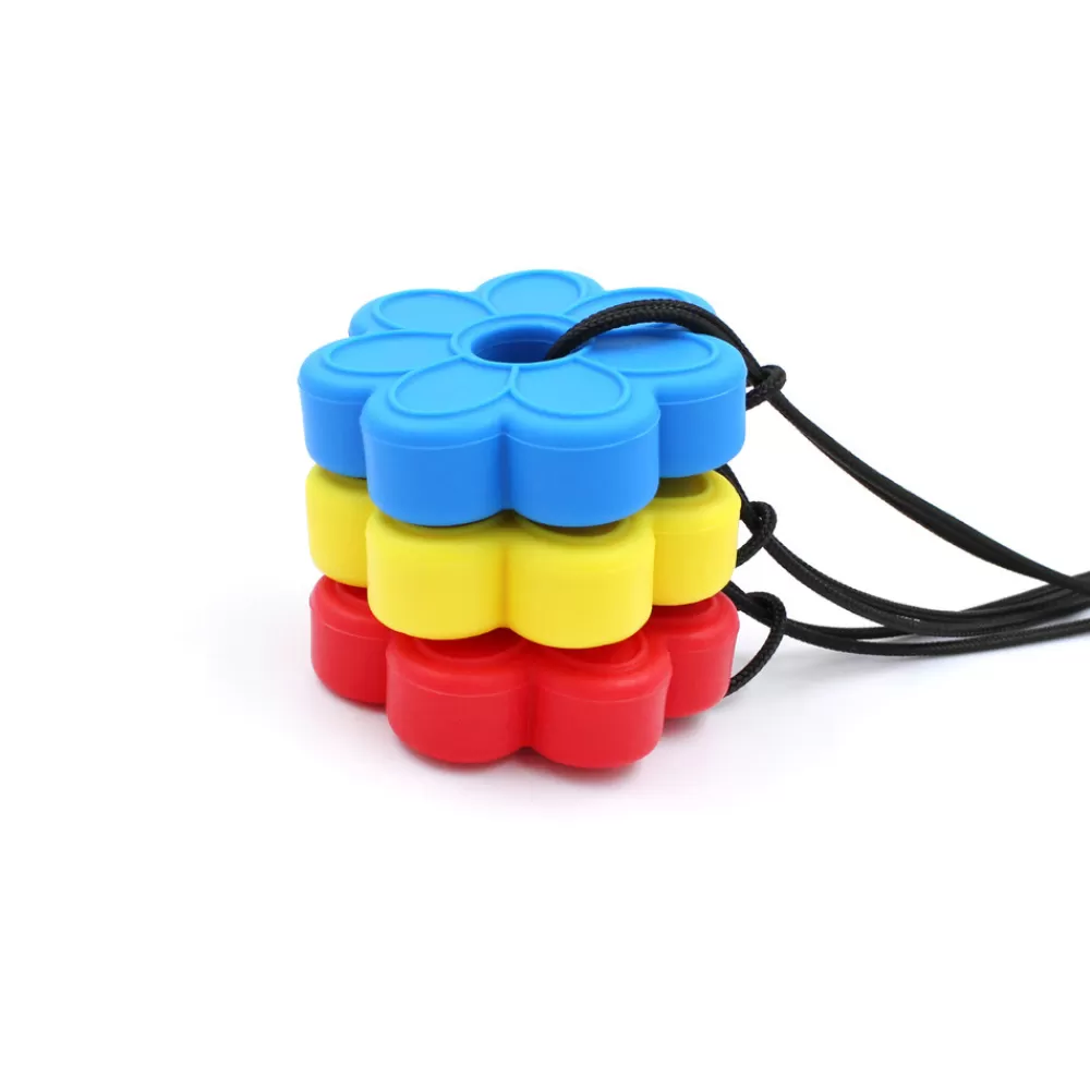 FLEUR - COLLIER DE MASTICATION-HOPTOYS Cheap