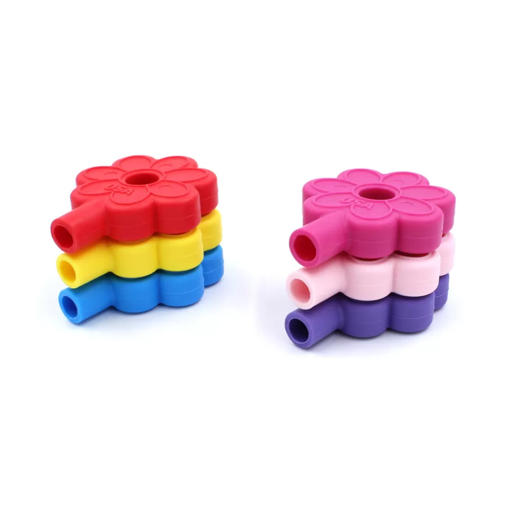 FLEUR - EMBOUT DE CRAYON A MORDILLER-HOPTOYS Cheap