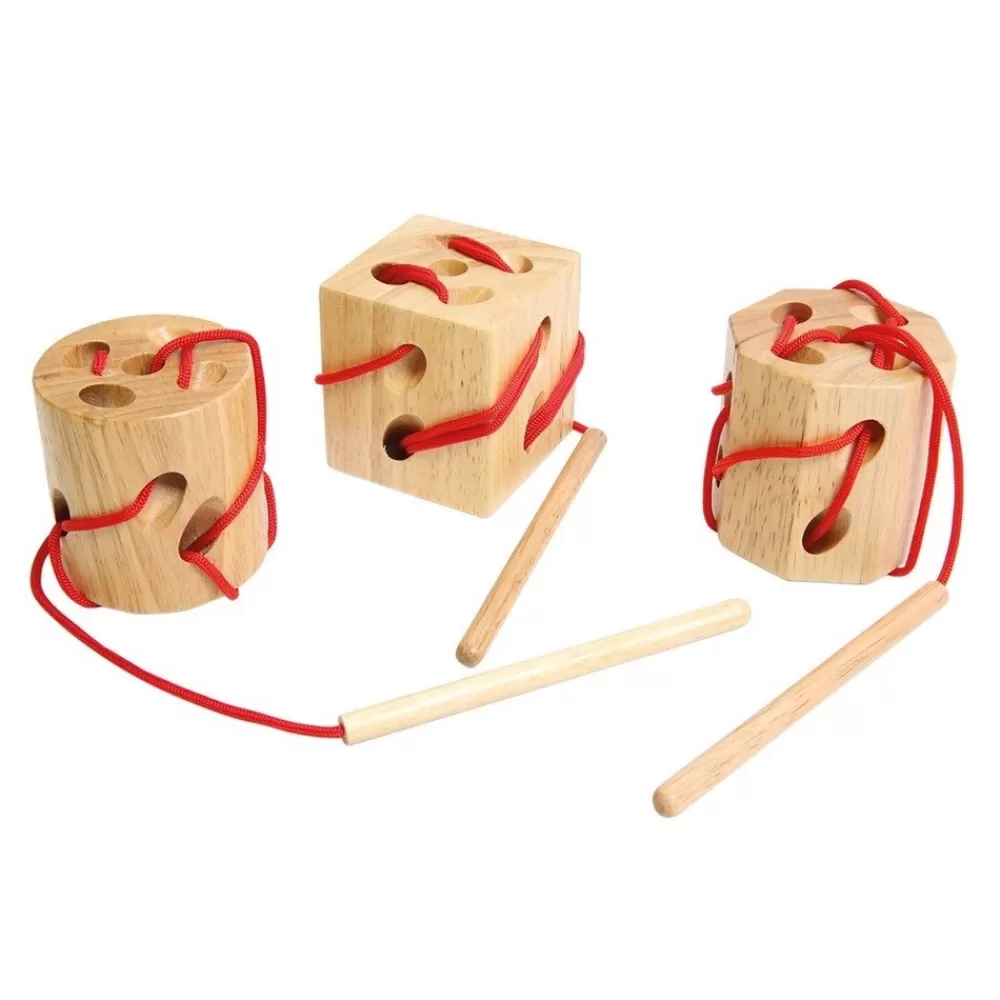 Formes géométriques à lacer --HOPTOYS Outlet