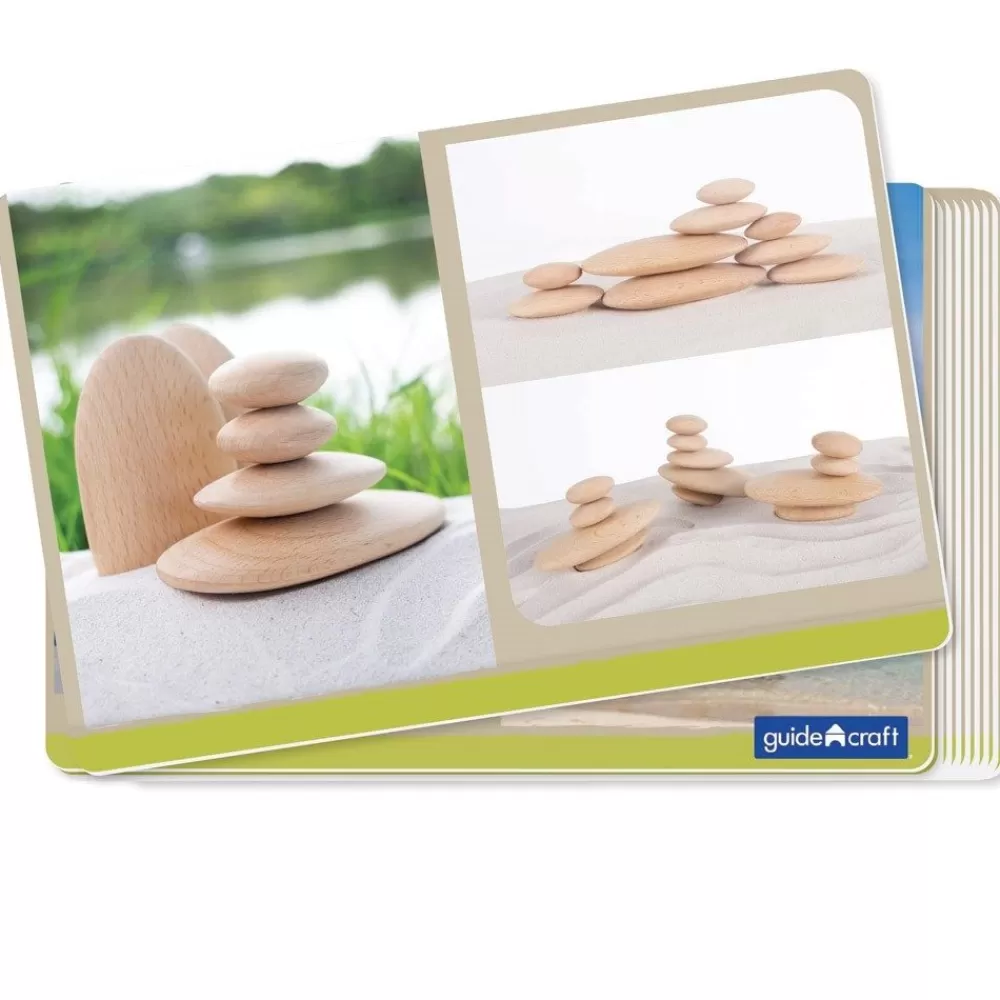 Galets en bois par 20 --HOPTOYS New